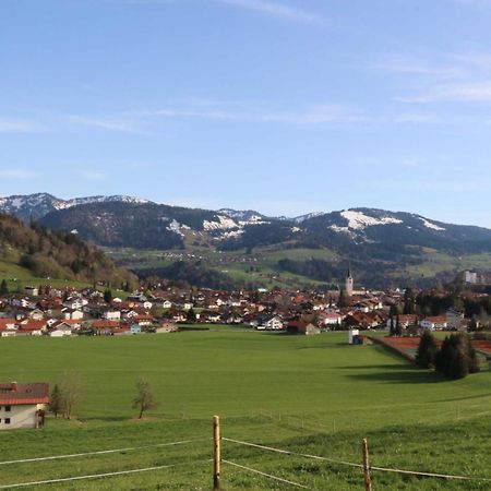Exklusive Fewo Herrmann Im "Haus Hochgratblick" Oberstaufen Extérieur photo