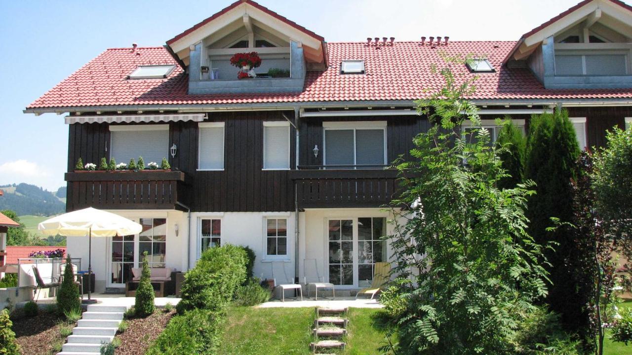 Exklusive Fewo Herrmann Im "Haus Hochgratblick" Oberstaufen Extérieur photo