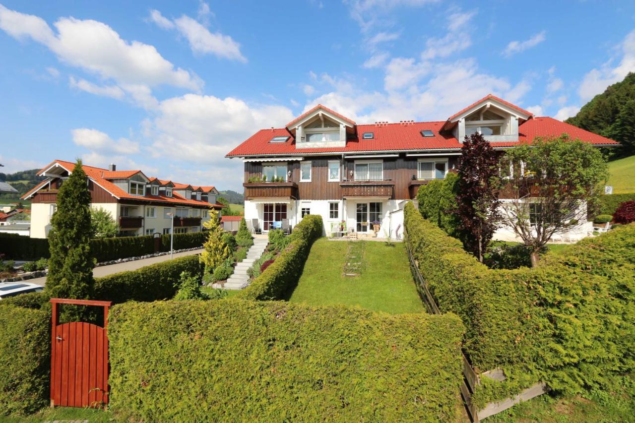 Exklusive Fewo Herrmann Im "Haus Hochgratblick" Oberstaufen Extérieur photo