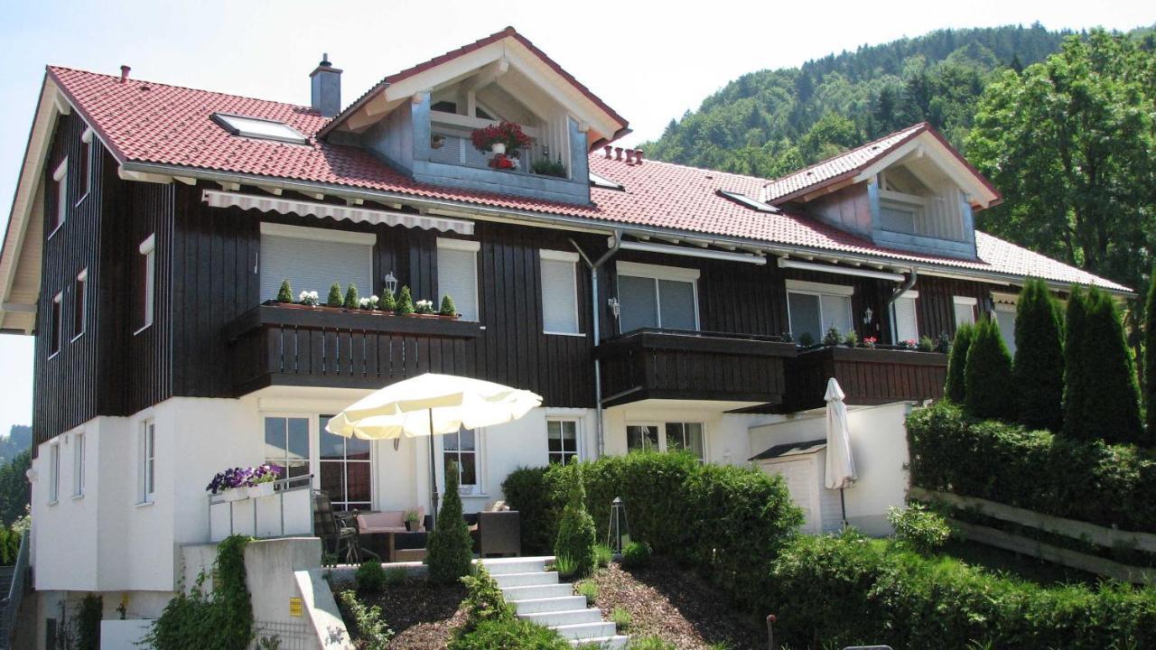 Exklusive Fewo Herrmann Im "Haus Hochgratblick" Oberstaufen Extérieur photo