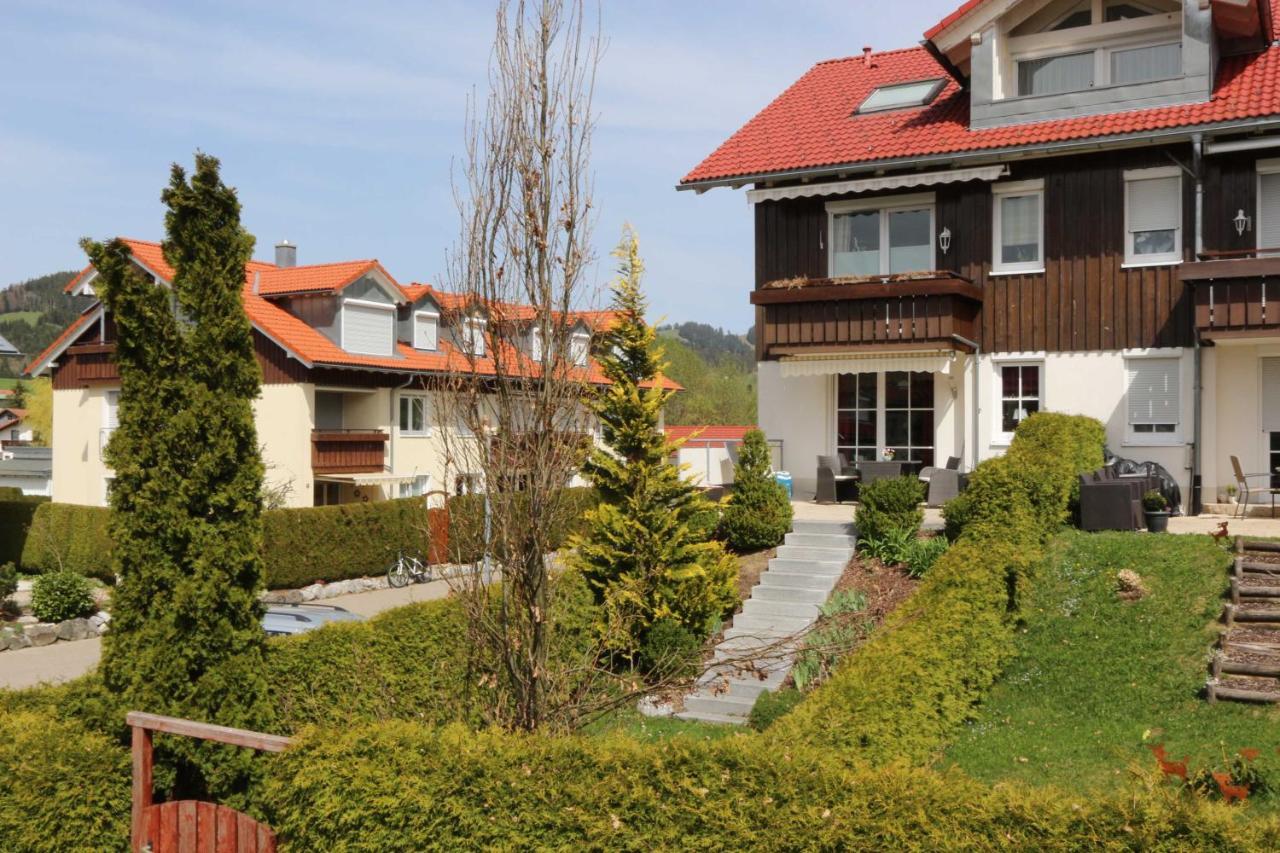 Exklusive Fewo Herrmann Im "Haus Hochgratblick" Oberstaufen Extérieur photo